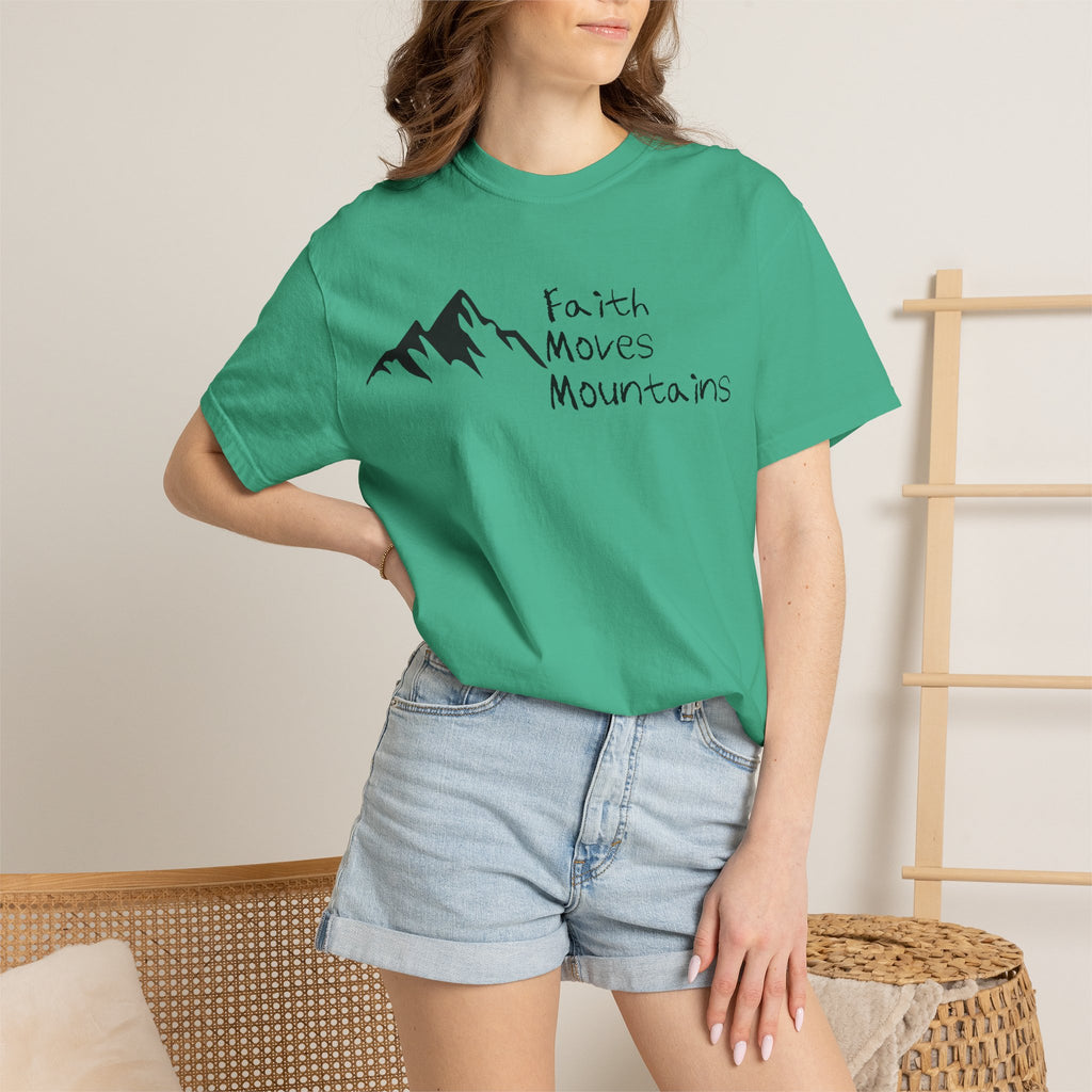Faith Moves Mountains T‑Shirt