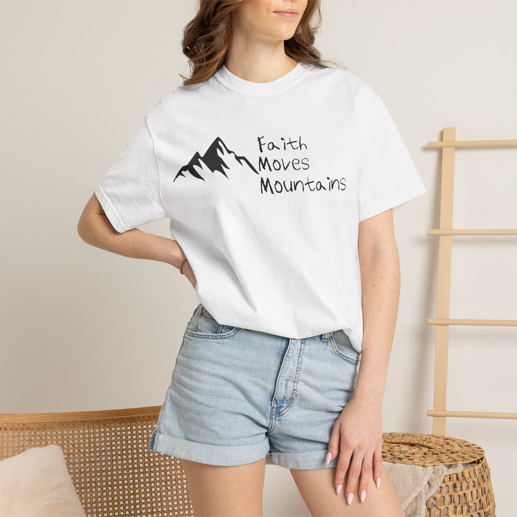 Faith Moves Mountains T‑Shirt