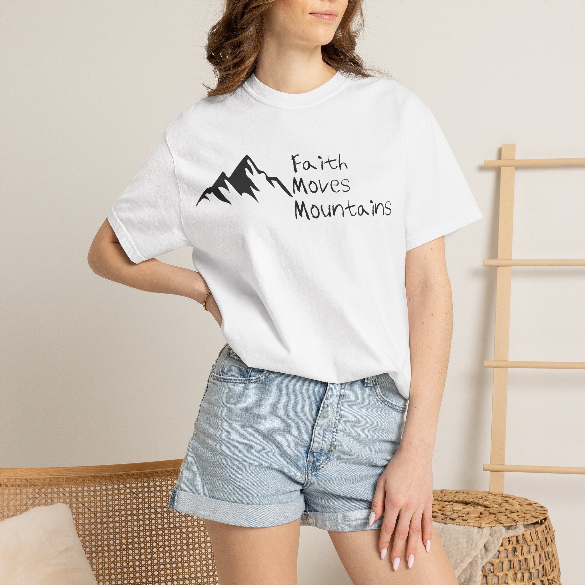 Faith Moves Mountains T‑Shirt