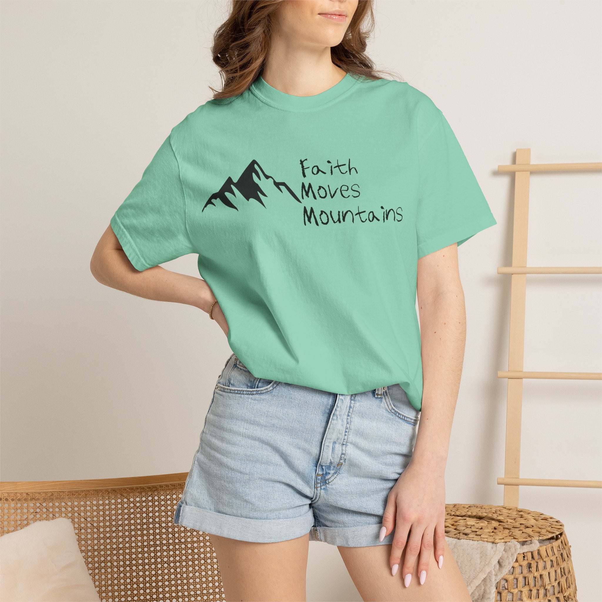 Faith Moves Mountains T‑Shirt