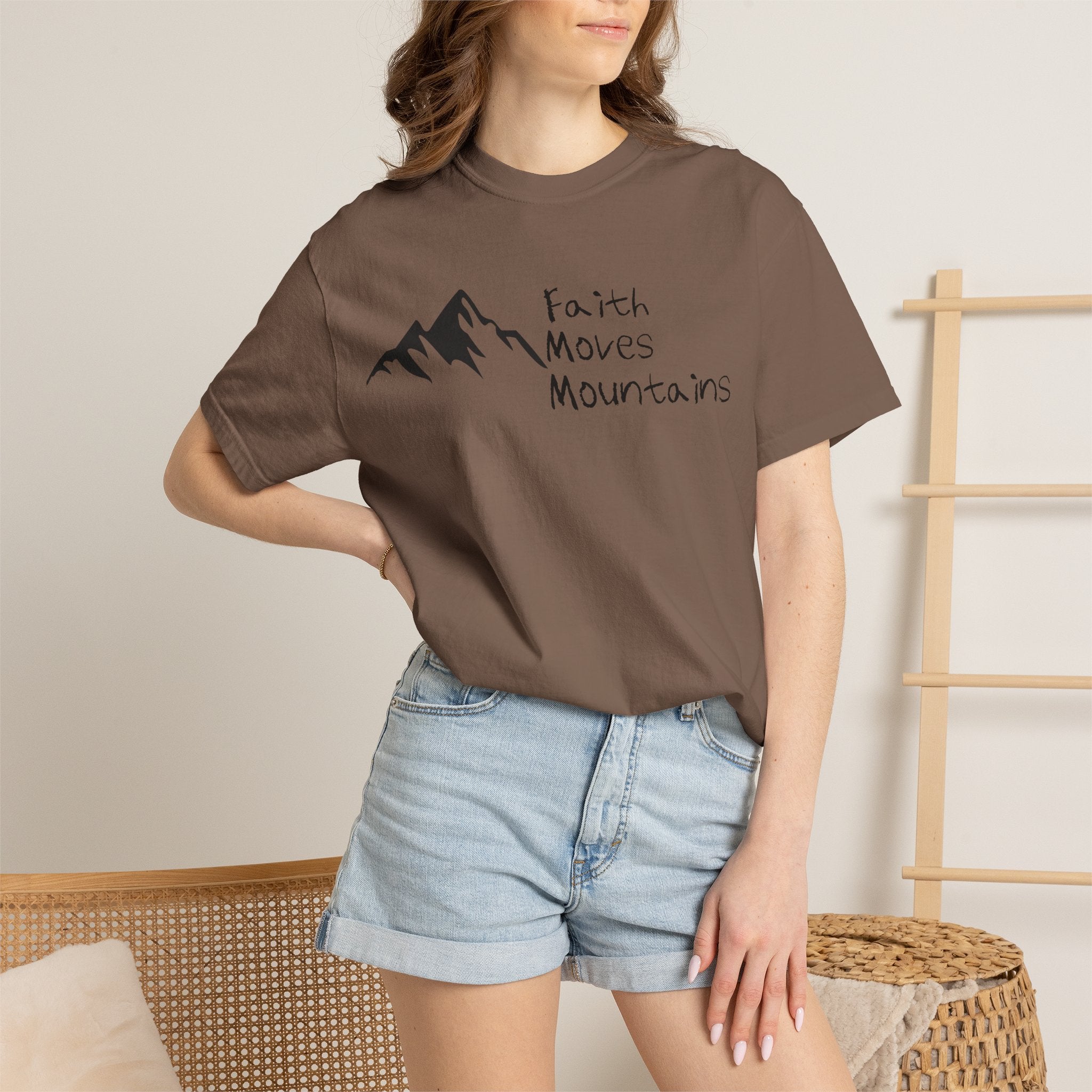 Faith Moves Mountains T‑Shirt